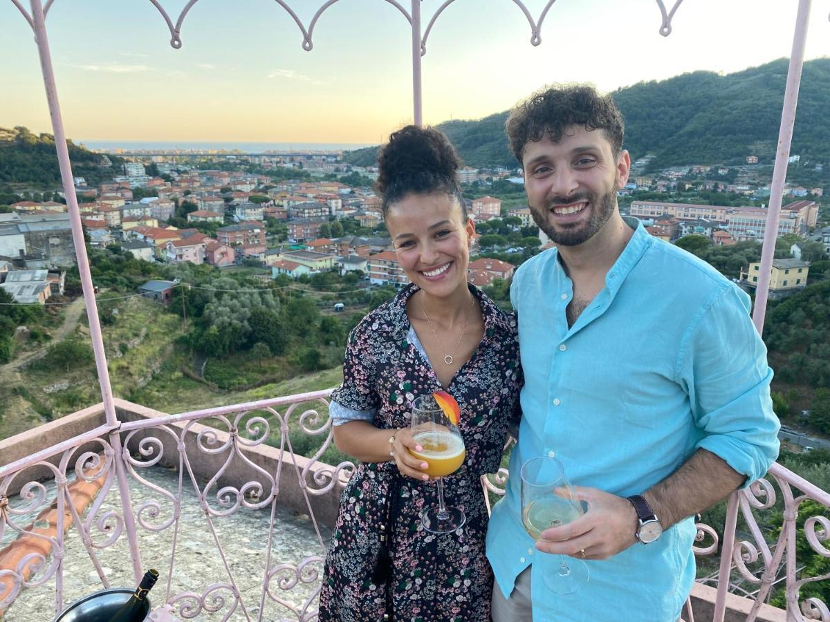 Villa Fieschi Cogorno Bagian luar foto